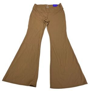Joy Lab Extra Long Length High Rise Flare Womens Leggings Sz X-Large Brown - $30